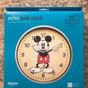 Amazon Echo Wall Clock. Mickey Mouse Edition